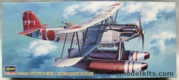 Hasegawa 1/72 KawanishiType94-1 E7K1 Model 1 Alf  Seaplane - IJN Cruiser Nachi or Kashima Air Group, NP2 plastic model kit